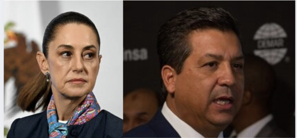 Cabeza de Vaca ‘reta’ a Sheinbaum y dice que se queda en EU… pero aún así busca la Presidencia de México